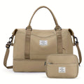 Bolsa-Mala Impermeável com Bolsos Multifuncionais - Elegância Urbana + BRINDE Loja Online Caqui 